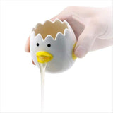 Ceramic Egg Separator Chick Shape Egg Yolk Separator Kitchen Gadgets
