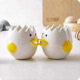 Ceramic Egg Separator Chick Shape Egg Yolk Separator Kitchen Gadgets - Side View