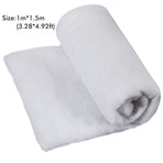 Christmas Snow Cover Blanket Artificial Cotton Blanket for Christmas Tree Skirts Backdrop Decorations