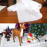 Christmas Snow Cover Blanket Artificial Cotton Blanket for Christmas Tree Skirts Backdrop Decorations