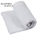 Christmas Snow Cover Blanket Artificial Cotton Blanket for Christmas Tree Skirts Backdrop Decorations