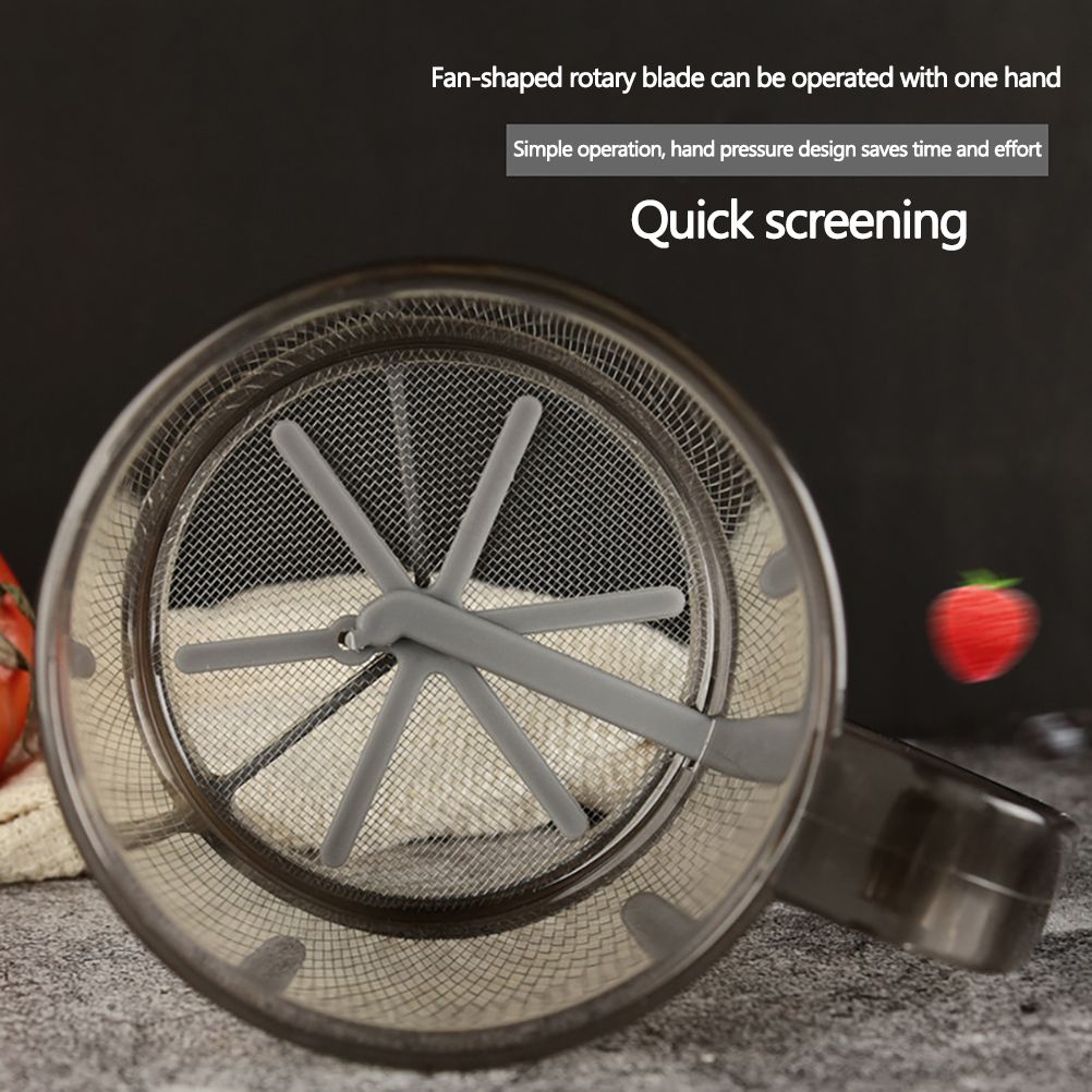 Hand Held Flour Sieve Manual Flour Sifter Stainless Steel Flour Strainer