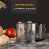 Hand Held Flour Sieve Manual Flour Sifter Stainless Steel Flour Strainer