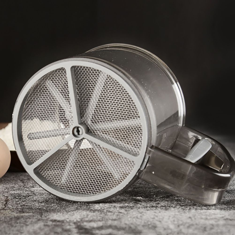 Hand Held Flour Sieve Manual Flour Sifter Stainless Steel Flour Strainer