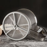 Hand Held Flour Sieve Manual Flour Sifter Stainless Steel Flour Strainer