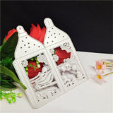 Metal Cutting Stencils Christmas Box Cutting Dies Embossing DIY Making Tools for Scrapbooking Photo Album Paper Card Design - Rear View