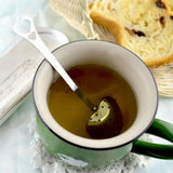 4PCS Stainless Steel Heart Shape Tea Infuser Long Handle Filter Tea Filter for Loose Tea