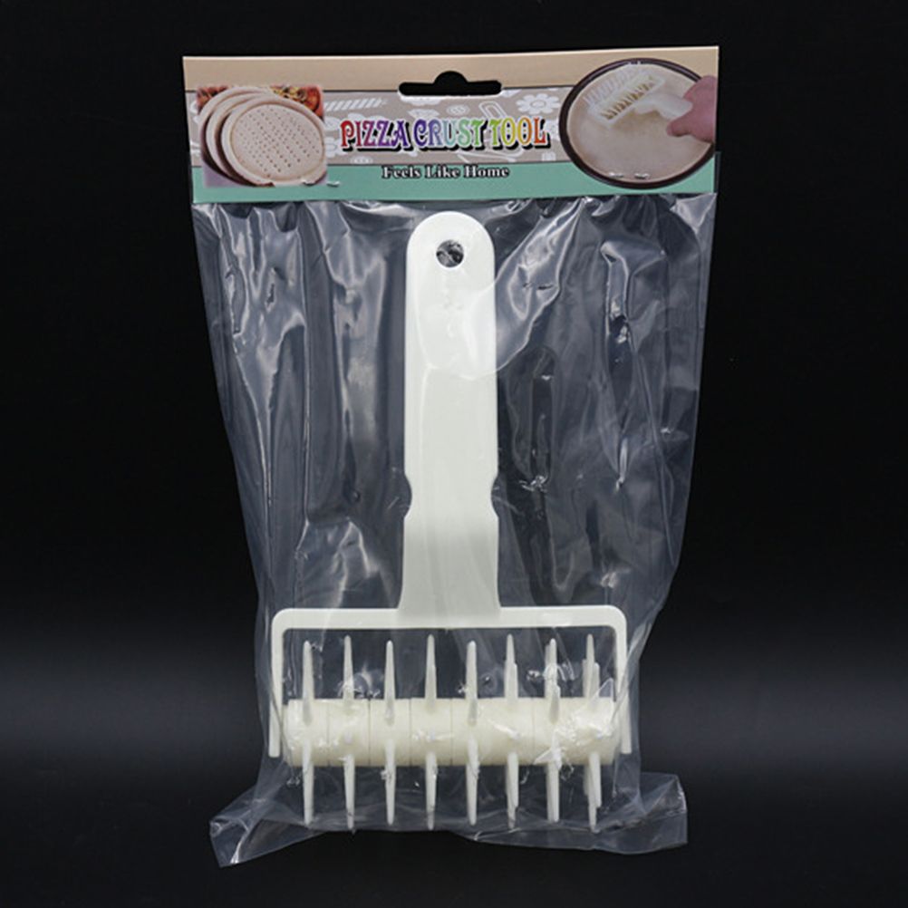 Pastry Pizza Plastic Dough Needle Wheels Roller Bread Hole Punch DIY Baking Tool
