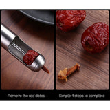 Fruit Corer Pitter Stainless Steel Core Seed Remover Tool for Apple Pear Cherry Jujube