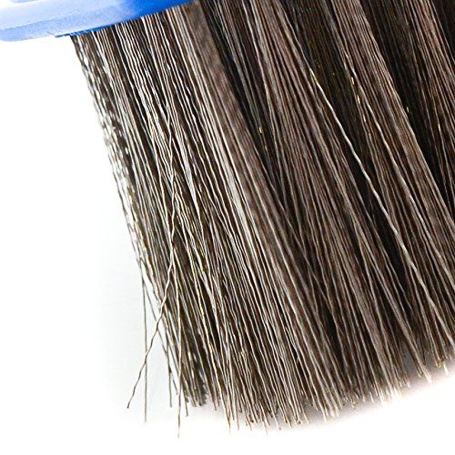 10 Inch Heavy Duty Stainless Steel Wire Pool Algae Brush for Concrete and Gunite Pools and Walkways