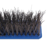 10 Inch Heavy Duty Stainless Steel Wire Pool Algae Brush for Concrete and Gunite Pools and Walkways