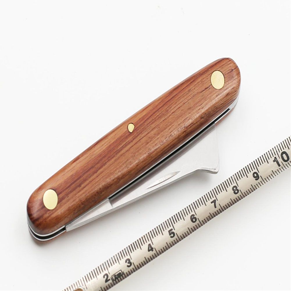 Grafting Knife Stainless Steel Pruning Cutter Foldable Grafting Cutting Tool