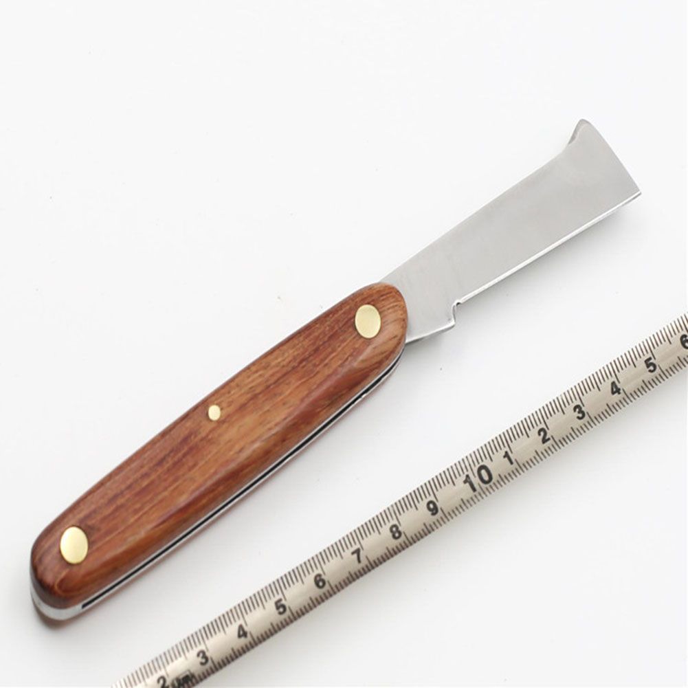 Grafting Knife Stainless Steel Pruning Cutter Foldable Grafting Cutting Tool