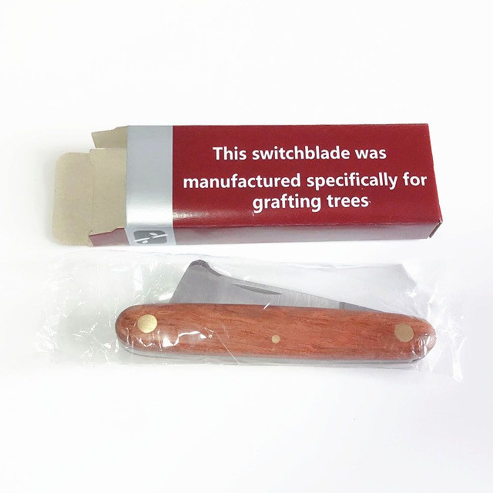 Grafting Knife Stainless Steel Pruning Cutter Foldable Grafting Cutting Tool