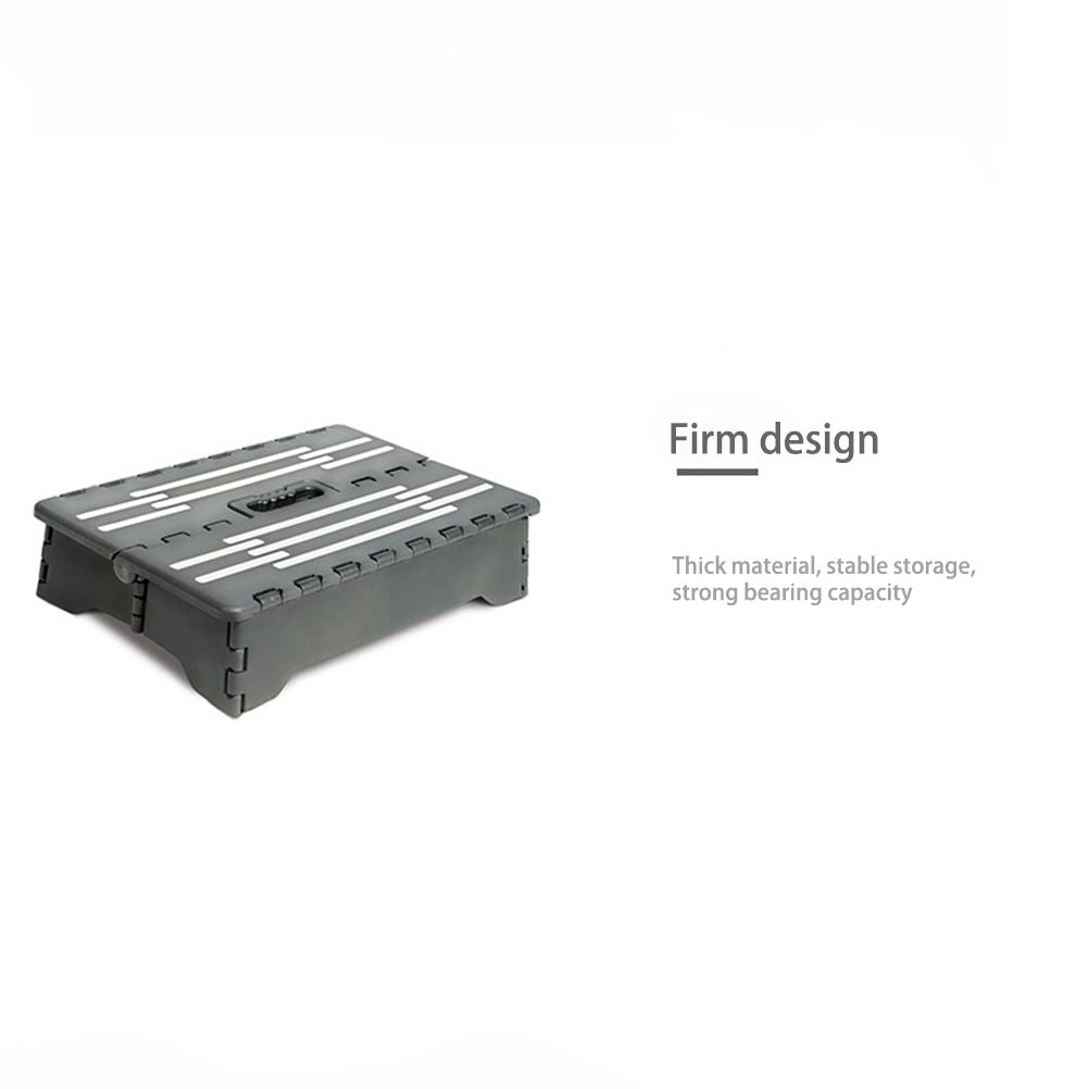 Folding Step Stool Portable PP Plastic Stool Non Slip Auxiliary Ladder for Pregnant Elderly