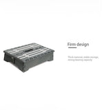 Folding Step Stool Portable PP Plastic Stool Non Slip Auxiliary Ladder for Pregnant Elderly - Low Angle