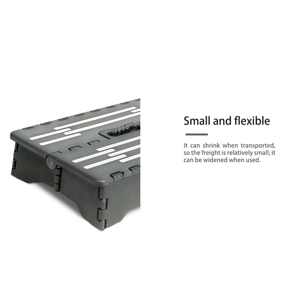 Folding Step Stool Portable PP Plastic Stool Non Slip Auxiliary Ladder for Pregnant Elderly