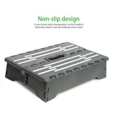 Folding Step Stool Portable PP Plastic Stool Non Slip Auxiliary Ladder for Pregnant Elderly