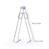 1Pcs Kitchen Stainless Steel Pot Pan Dish Bowl Clip Foldable Dish Plate Clip Tong Kitchen Clamp Cooking Tool