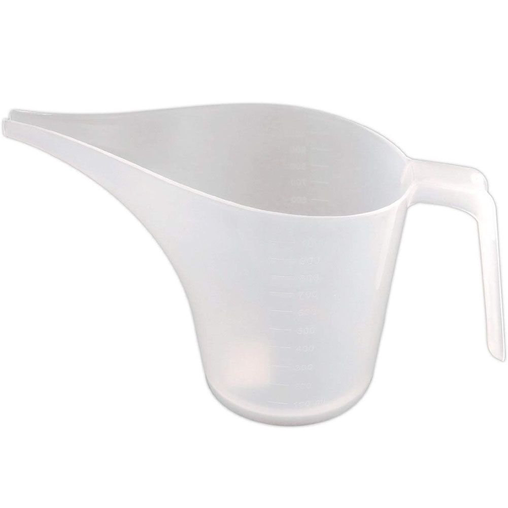 1000ml Funnel Jug Transparent Measuring Cup with Mouth Tip for Jam Batter Syrup