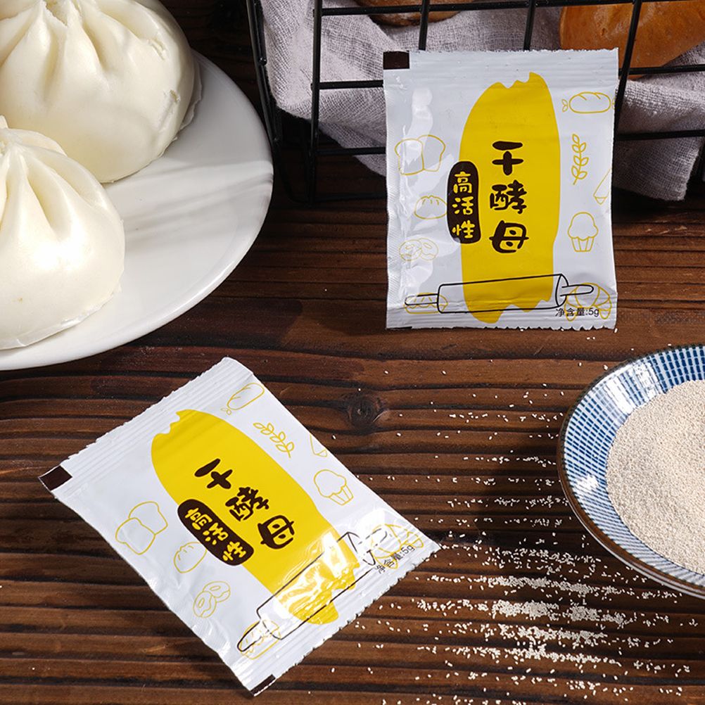 10 Bags Baker s Yeast Kitchen Active Dry Yeast Baking Yeast for Bread Cake