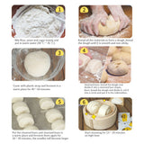 10 Bags Baker s Yeast Kitchen Active Dry Yeast Baking Yeast for Bread Cake - Close-Up Angle