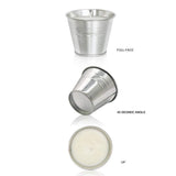 8Pcs/Set Iron Bucket Citronella Candles Scented Candles Smokeless Candle Set