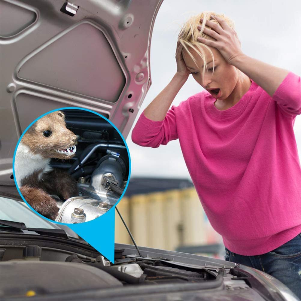 Car Ultrasonic Mouse Repeller Ultrasonic Insect Repellent Device Electronic Mouse Repeller