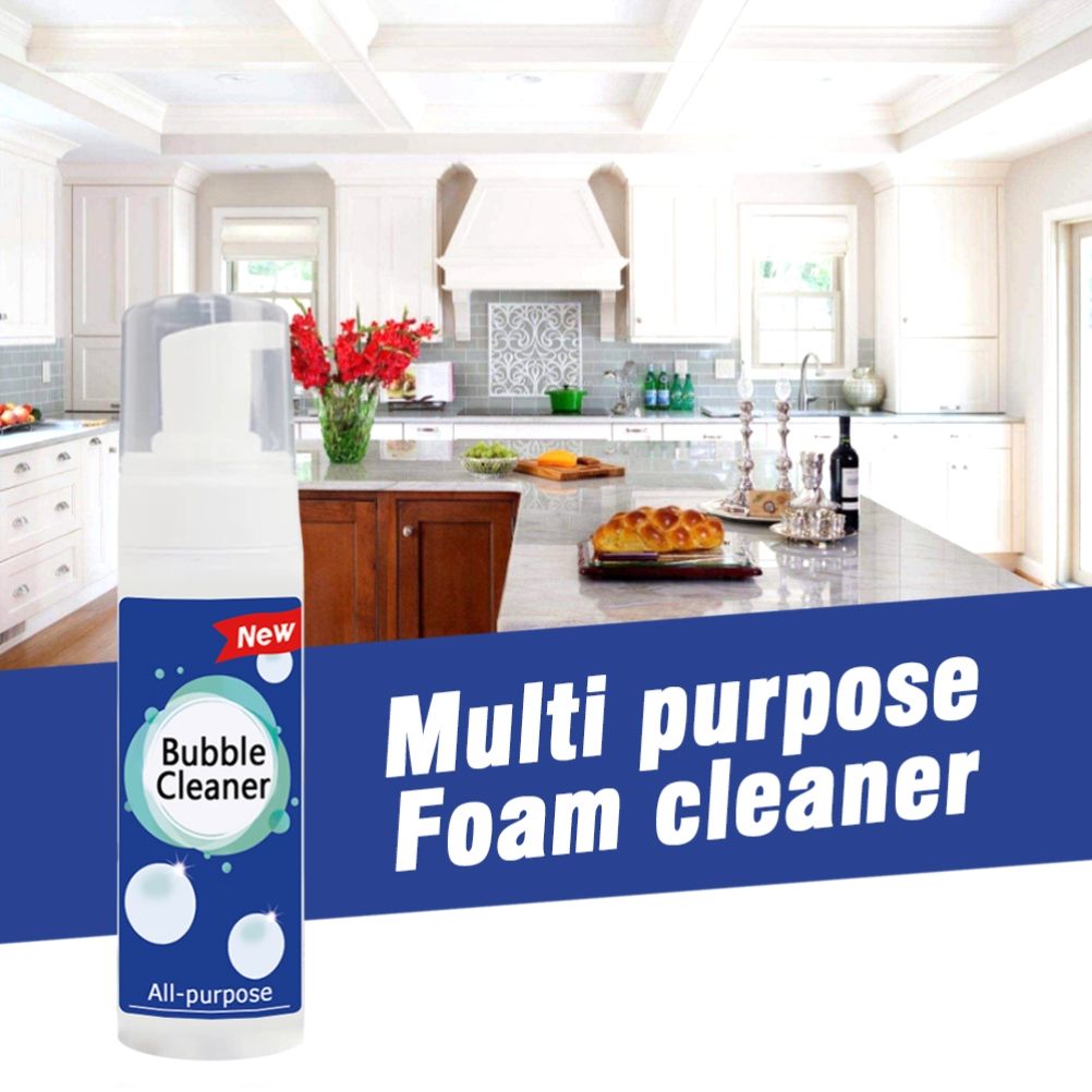 Cleaning Bubble Spray Kitchen Grease Cleaner Multifunctional Rust Remover Mousse Cleaner
