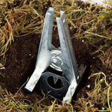 2PCS Heavy Duty Mole Claw Scissor Traps Rat Repellent Outdoor Garden Supplies - Close-Up Angle
