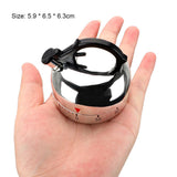 Kettle Shaped Timer Kettle Mechanical Timer 60 Minute Countdown Alarm - Side View