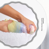 Soft Hair Towel Wrap Drying Bath Shower Hair Turban with Buttons Super Absorbent Quick Dry Hair Towel for Curly Long Thick Hair - 45-Degree Angle