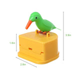 Cute Bird Toothpick Holder Dispenser Gag Gift Cleaning Toothpick Case