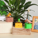 Cute Bird Toothpick Holder Dispenser Gag Gift Cleaning Toothpick Case - Side View