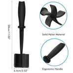 Meat Chopper Multifunctional Ground Beef Masher Ground Beef Turkey Nylon Chopper Utensil Non Stick Cookware