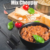 Meat Chopper Multifunctional Ground Beef Masher Ground Beef Turkey Nylon Chopper Utensil Non Stick Cookware