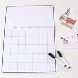 Whiteboard Monthly Planner Refrigerator Magnetic Message Board Memo Boards Fridge Magnet Calendar Daily Planner
