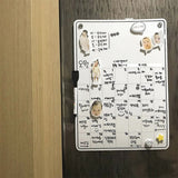 Whiteboard Monthly Planner Refrigerator Magnetic Message Board Memo Boards Fridge Magnet Calendar Daily Planner