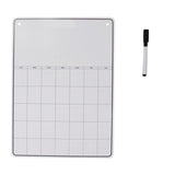 Whiteboard Monthly Planner Refrigerator Magnetic Message Board Memo Boards Fridge Magnet Calendar Daily Planner - Extra Image