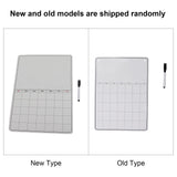 Whiteboard Monthly Planner Refrigerator Magnetic Message Board Memo Boards Fridge Magnet Calendar Daily Planner