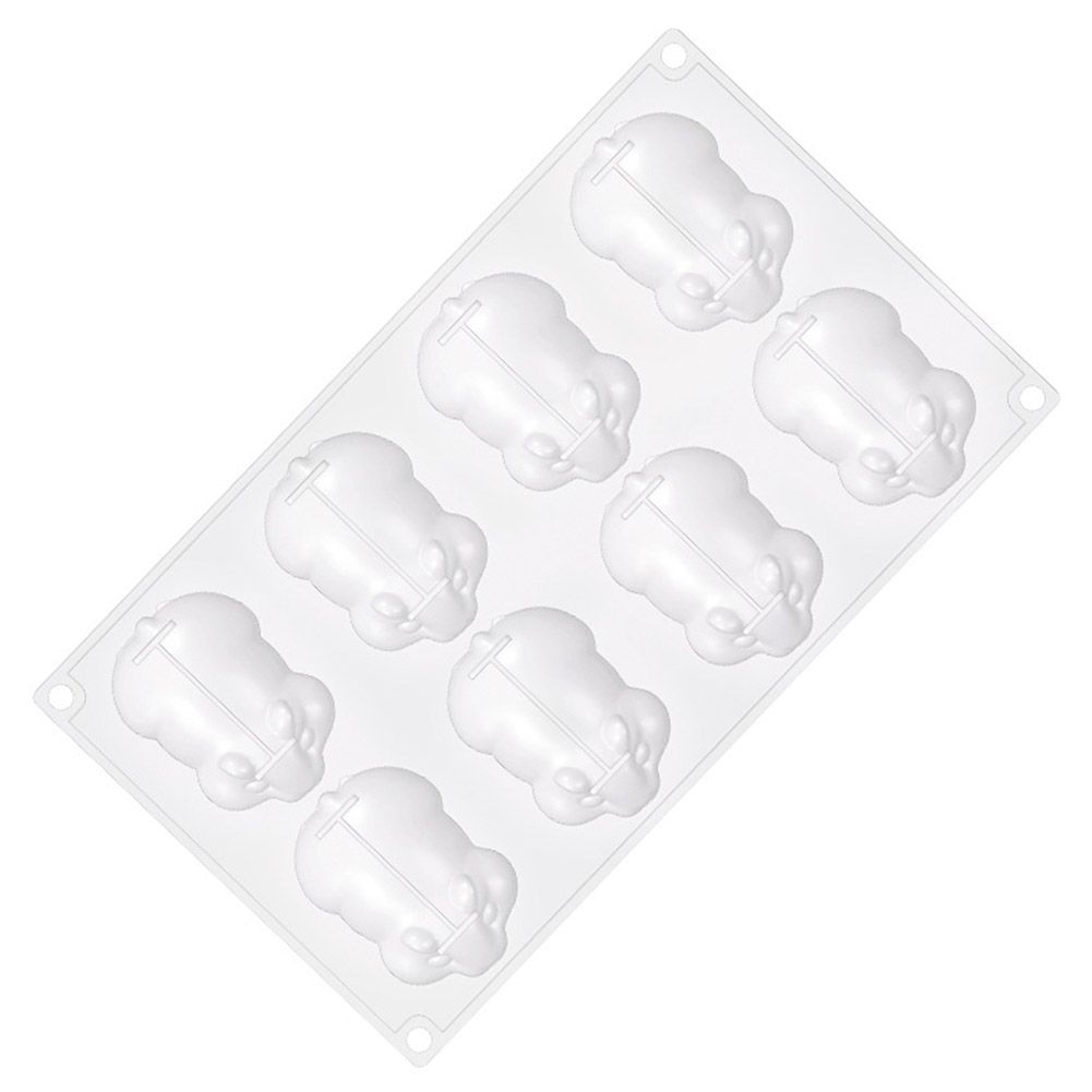 8 Cavity Rat Mold Silicone Mouse Mold Cute Baking Mold for Cake Jelly Chocolate