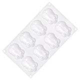 8 Cavity Rat Mold Silicone Mouse Mold Cute Baking Mold for Cake Jelly Chocolate