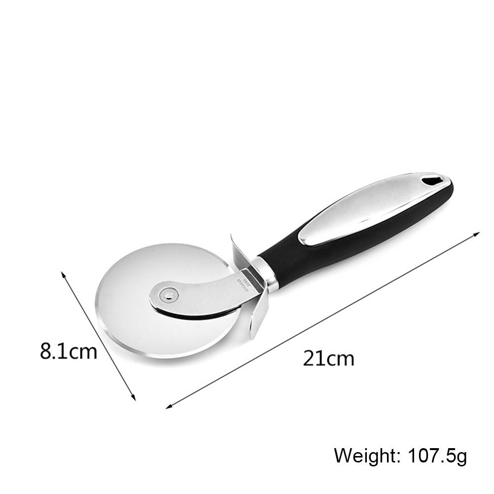 Stainless Steel Pizza Cutter Wheel Kitchen Pizza Cutter with Anti Slip Grip Handle