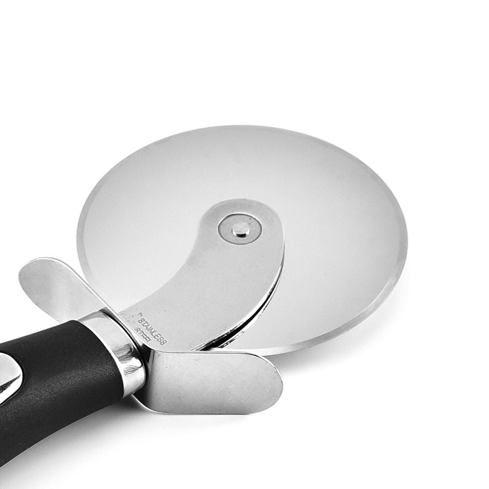 Stainless Steel Pizza Cutter Wheel Kitchen Pizza Cutter with Anti Slip Grip Handle