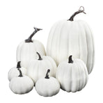 7PCS Simulation Pumpkin Model Artificial Pumpkin Decoration Home Table Decor for Thanksgiving and Halloween