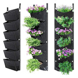 Vertical Planter Wall Mounted Planting Bag Outdoor Greening Container Garden Planters Bag