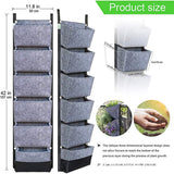 Vertical Planter Wall Mounted Planting Bag Outdoor Greening Container Garden Planters Bag
