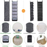 Vertical Planter Wall Mounted Planting Bag Outdoor Greening Container Garden Planters Bag - Side View