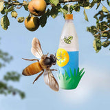 10Pcs Flower Shaped Bee Catcher Garden Home Killer Mini Flying Trap Reusable Practical Outdoor Pest Control - 45-Degree Angle