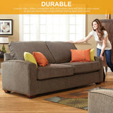 16Pcs 3.5 inch Round Carpet Furniture Sliders for Carpeted and Hard Floor Surface